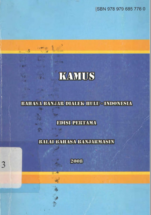 Kamus Bahasa Banjar Dialek Hulu